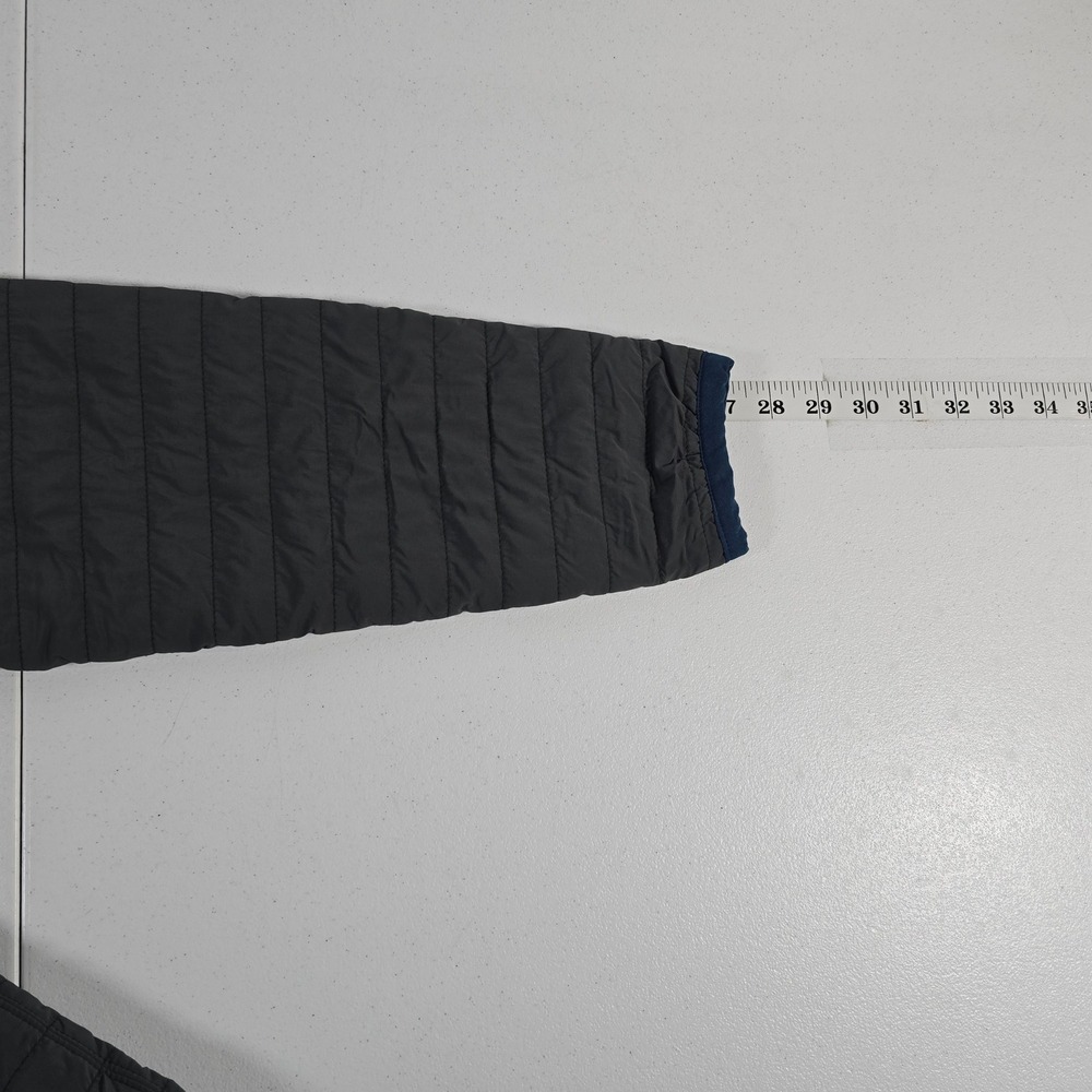 Relwen Quilted Snap Neck Pullover Gray Lightweigh… - image 5